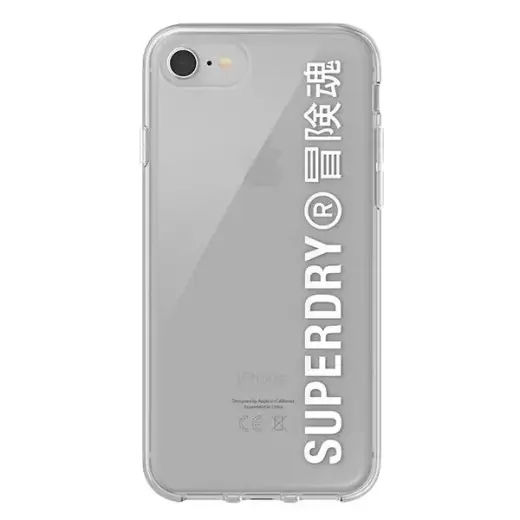 SuperDry Snap iPhone 6|6s|7|8|SE 2020 | SE 2022 Clear Case biały|white 41573 Фото num