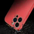 Dux Ducis Yolo elegant case made of soft TPU and PU leather for iPhone 13 Pro Max red Photo