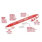 Flomasteri CARIOCA Birello divpusējie 10 krāsas Foto 2