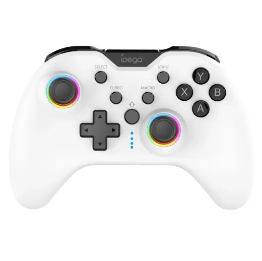 iPega 9111B Bluetooth RGB Gamepad for Android|iOS|PS3|PS4|PC|N-Switch White Foto 2
