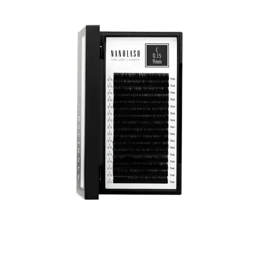 Nanolash - Volume Lashes Pestañas Postizas 0.15 C 9 Mm 1 U