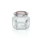 LEIFHEIT Hexagonal glass jar 106ml — Photo 1