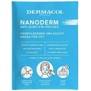 Dermacol Nanoderm Eye-Patches ( 1 pár ) - Nanovlákenná omlazující maska pod oči