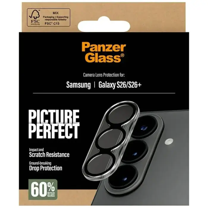Tempered glass lens protector PanzerGlass PicturePerfect Lens Protector for Samsung Galaxy S26 / S26 Foto 6