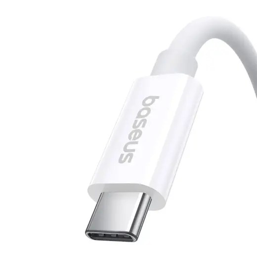 Baseus Superior 2 CB000066 провод для передачи данных и зарядки | USB-C на USB-C | 240W | 1.8m | белый Фото num
