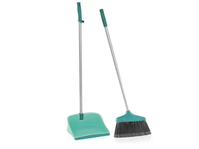 LEIFHEIT Long-handled Scrubbing Scoop and Brush