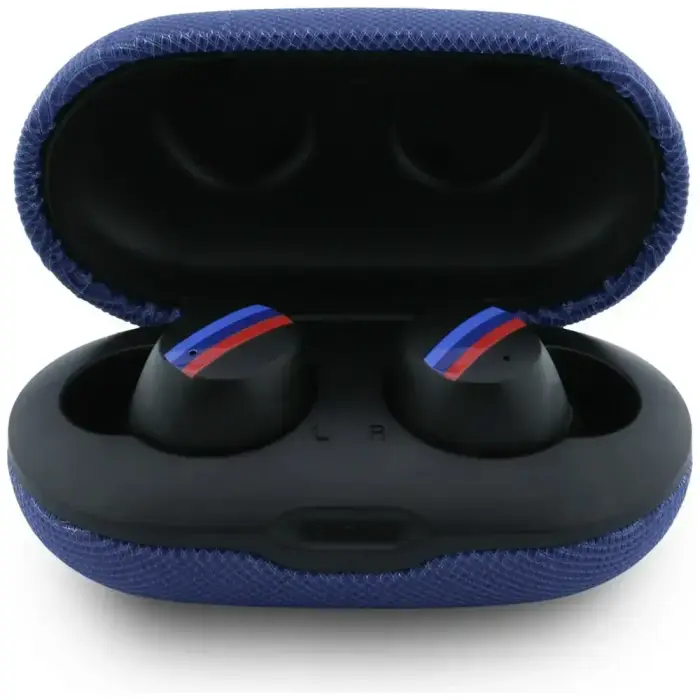 Headphones Bluetooth TWS BMW Metal Logo ENC blue Foto 3