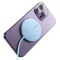 Baseus Simple Mini3 magnetic charger MagSafe Qi 15W blue Photo