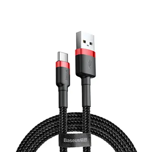 Baseus Cafule CATKLF-U91 USB-C charging cable 3A | PD | QC 3.0 | 300 cm black Photo