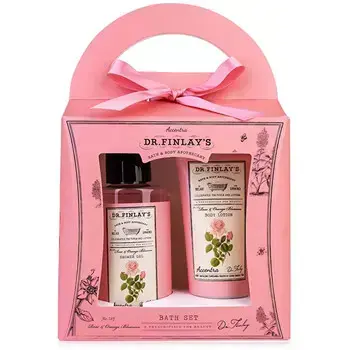 Accentra Rose & Orange Blossom Dr. Finlay`s Body Care Set - Dárková sada tělové péče