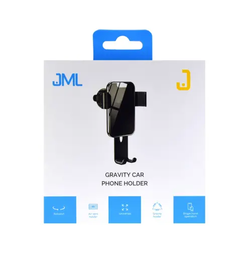 JML CH-112 Gravity 360 универсальный держатель для устройств черный Фото num