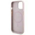 Zestaw Guess GUBPM5P15S4GEMGP iPhone 15 6.1" hardcase + Powerbank 5000mAh MagSafe różowy|pink 4G Metal Logo Foto 7