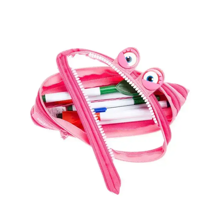 Penālis ZIPIT Wildlings Pouch, ZTM-WD-HIP, rozā krāsā Foto 5