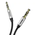 Baseus CAM30-BS1 Premium AUX Cable 3.5 mm -> 3.5 mm 1.0m Grey Photo