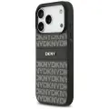 Etui DKNY Repeat Texture Pattern with     Tonal Stripe do iPhone 17 Pro czarny — Foto 2