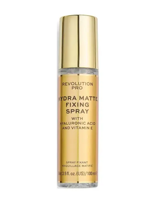 Revolution Pro, Hydra-Matte, Hyaluronic Acid, Mattifying, Makeup Fixer Spray, 100 ml