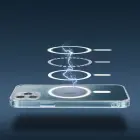 Clear Mag maciņš ar MagSafe atbalstu telefonam iPhone 15 Pro Max caurspīdīgs — Foto 4