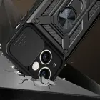 Slide Camera Armor Case for Realme 9i Black — Foto 8
