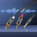 UGREEN AV116 3,5mm Jack to 2RCA (Cinch) Cable 2m black (AV116 10584) Photo
