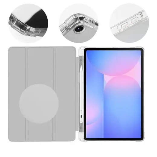 OBAL:ME MistyTab Case for Samsung Galaxy Tab S10 Lite|S9|S9 FE|S10 FE Light Gray Фото num