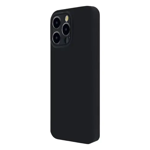 Soft Touch Mag maciņš ar MagSafe atbalstu telefonam iPhone 15 Plus melns
