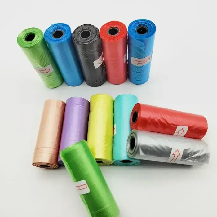 Plastic bags for dog excrement 10 rolls orange Foto 3