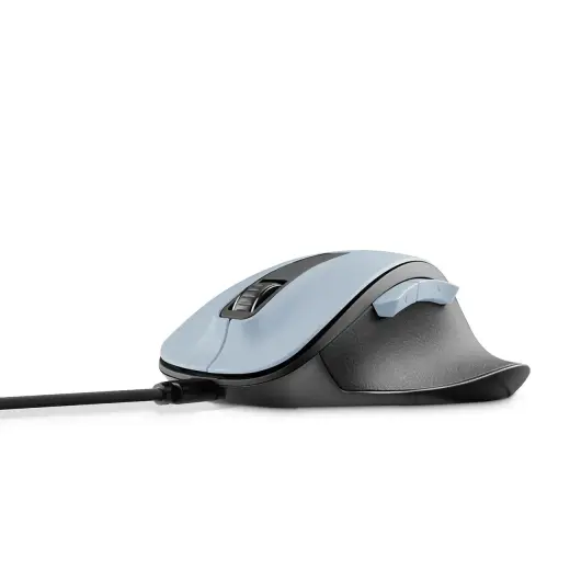 Hama MW-500 V2 Wireless Mouse with Rechargeable Battery - Light Blue Фото num