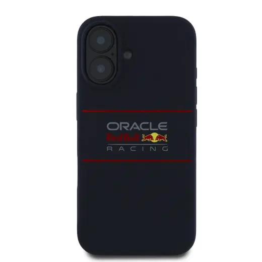 Red Bull Silicone Horizontal Logo phone case for iPhone 16 with MagSafe support navy Photo