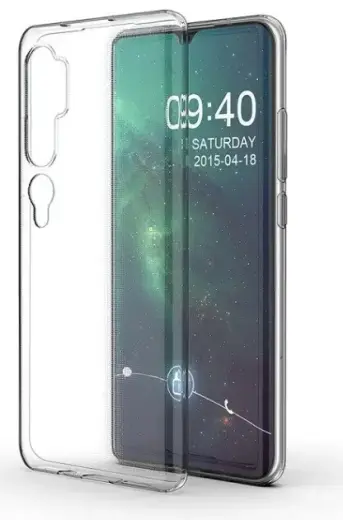 Fusion Ultra Back Case 0.3 mm Прочный Силиконовый чехол для Xiaomi Mi Note 10 Pro | Mi Note 10 Прозрачный Фото num