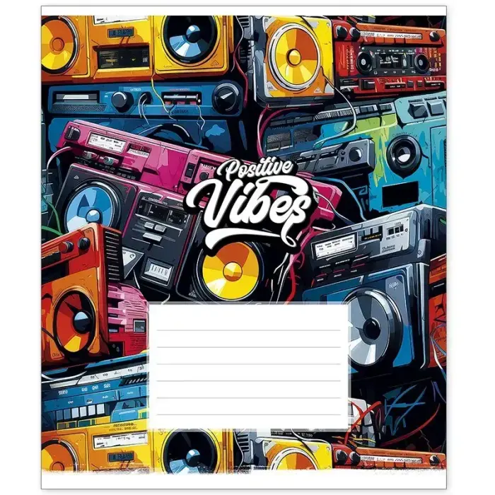 Burtnīca, rūtiņu, 18 lapas, B5, 60 gsm Foto 7