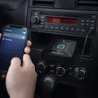 Qoltec Wireless Audio HiFi Home&Car Transmitter Receiver | Bluetooth 6.0 | NFC | 2 x RCA | 1 x 3.5mm MiniJack | Microphone Foto 9