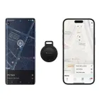 Locator compatible with Apple Find My and Google Find My Device Hoco E101 black — Фото 3