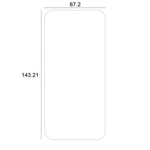 Etteri hybrid glass for iPhone 15 Pro 6,1" Foto 2