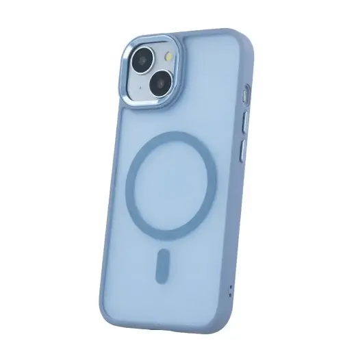 Frozen Mag case for iPhone 17 Pro 6,3" light blue open ring Фото num