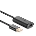 USB 2.0 extension cable UGREEN US121, active, 10m (black) — Foto 3