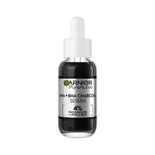 AHA + BHA Charcoal Serum Foto 1