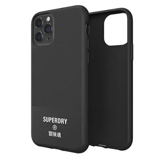 SuperDry Moulded Canvas iPhone 11 Pro Ma x Case czarny|black 41550 Foto 3