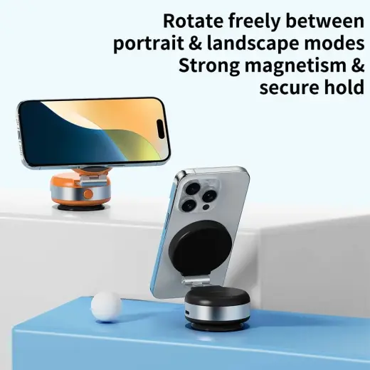 Rock Car holder Q16 electric vacuum magnetic black Foto 9