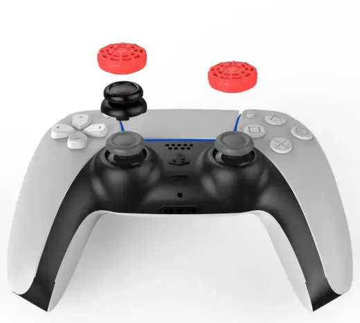iPega P5029 Silicone Thumb Caps for PS5/PS4 4pcs Red/Blue Foto 4