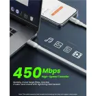 iOttie 100W Retractable USB-C Cable 2 Pack, white — Foto 7