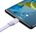 Baseus Bright Mirror 3 3-in-1 datu pārraides un uzlādes vads | USB-C uz Micro USB, Lightning, USB-C | 66W | 1.1m | violets Foto 23