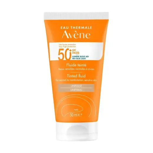 Avene, Triasorb, Unifying, Fluid, For Face, SPF50+, 50 ml