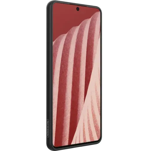 Nillkin Textured Case durable reinforced case with gel frame and nylon back for Samsung Galaxy A73 black Foto 2