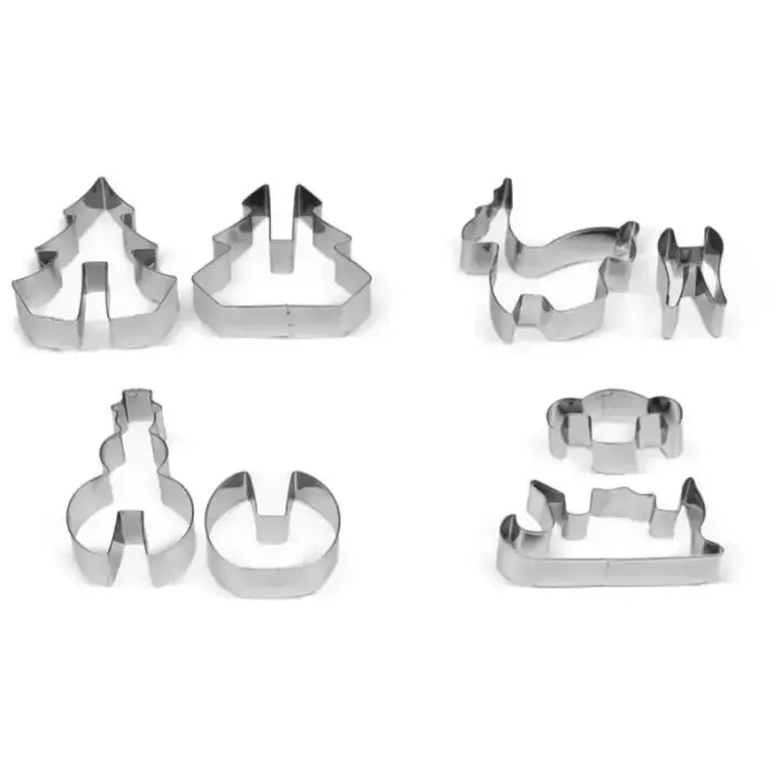 3D форма для пряников набор из 4 штук в коробке 21 x 12,5 x 2 см