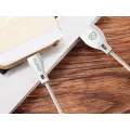 Dudao micro USB data charging cable 2.4A 1m white (L4M 1m white) Photo