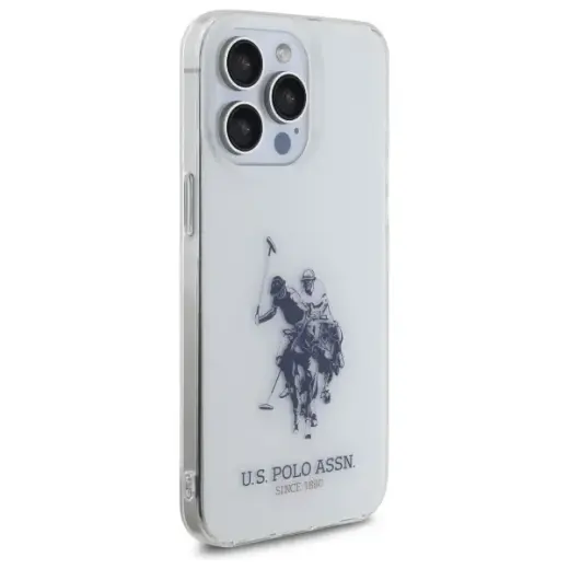 US Polo USHCP15XTPUHRBH iPhone 15 Pro     Max 6,7" biały|white Shiny Big Logo Фото num