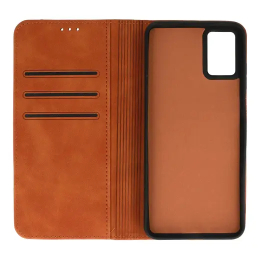 Wonder Prime Case for Motorola Moto E22|E22i brown Фото num
