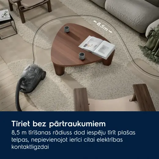 Electrolux 500 sērijas putekļu sūcējs ar maisiņu 750 W, zils Фото num