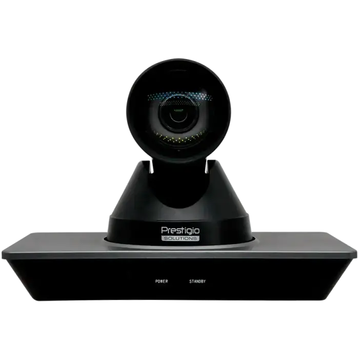 Prestigio Solutions Video Conferencing 4K PTZ Camera: 4K, 8.5MP, No mic, Connection via HDMI 2.0, USB 3.0 or RJ45
