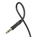 Borofone Cable BL16 - jack 3,5mm to jack 3,5mm - 1 metr black Foto 1